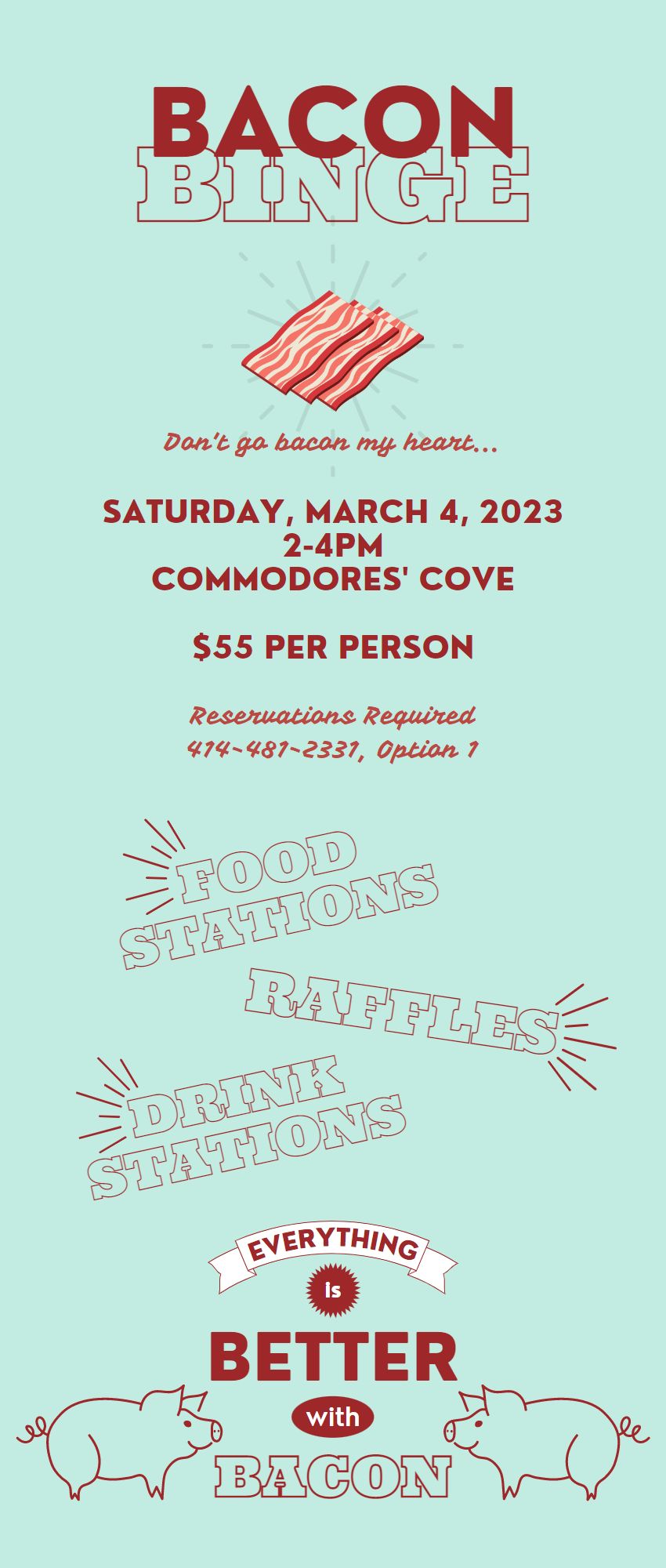 BACON BINGE 2023